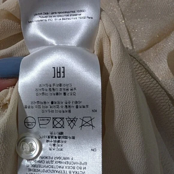 IRO | Lorelle wrap-effect pleated lamé mini dress - Picture 12 of 16